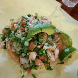 Shrimp Tostada