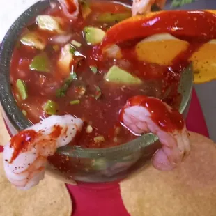 Cocktail de camarón!!