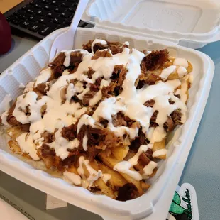 Carnitas Steak Fries!