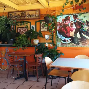 Small seating area but i like it