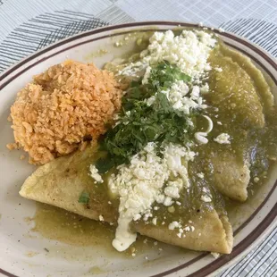 Enchiladas Verdes