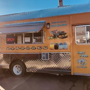 Look for the Orange Taco truck