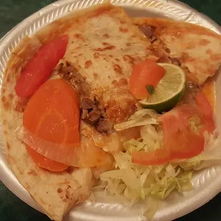Quesadilla -Lengua (cow tongue) $5