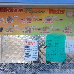 This is the menu for the one the hangs out on shield