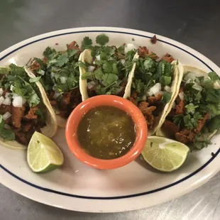 Carne asada tacos