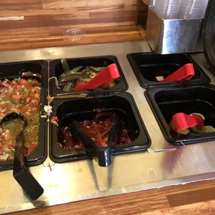 Salsa bar