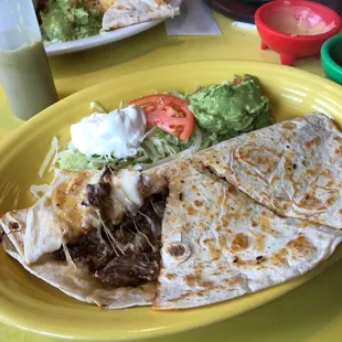 Taco quesadilla is the bomb