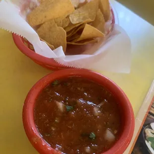 Chips and salsa FREE