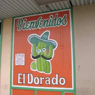 a sign for a mexican restaurant