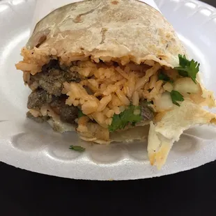 Carne Asada Burrito