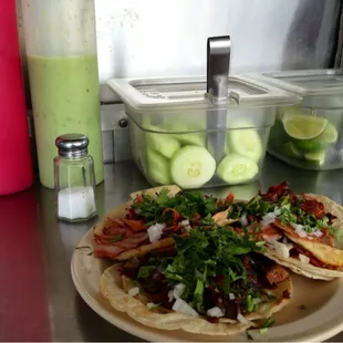 All the fixings are provided...