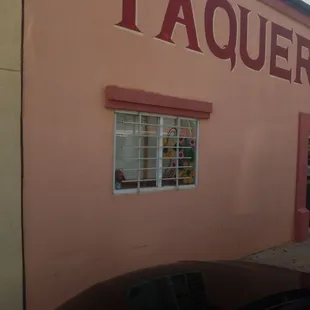 the outside of the building