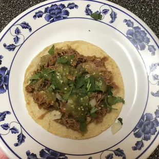 a plate of food