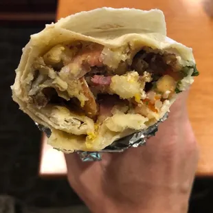 Breakfast burrito