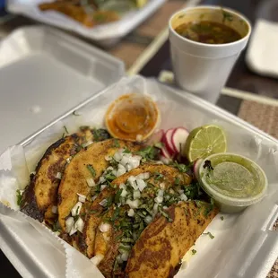 Birria tacos