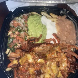 Al pastor fries
