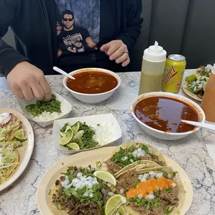 Menudo &amp; tacos! The best I&apos;ve had in MN. When I miss authentic Mexican food from CA, I come here lol. BOMB!!!