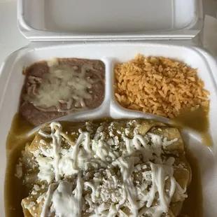Enchiladas Verde