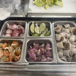 4/13/23 (thu): More individual packaged condiments!