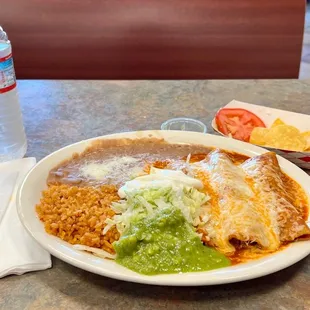 Still, some of the best chicken enchiladas around!