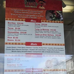 Menu prices which haven&apos;t been updated! Owner over charges and will not refund money she is money hungry!