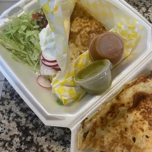 Asada quesadilla