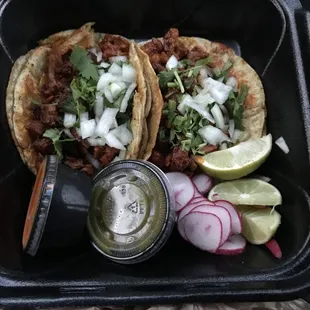 Spicy beef tacos.... AMAZING AND SO CHEAP!