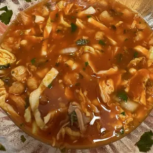 Posole with no meat