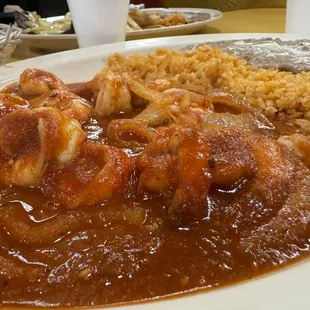 Camarones a la diabla