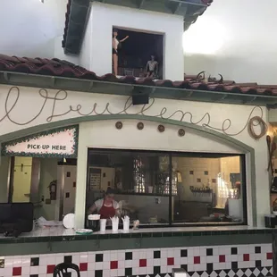 The ladies welcome you in!