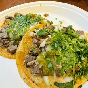 Tacos de Lengua