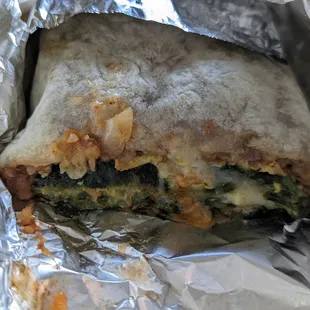 Burrito with Chile relleno