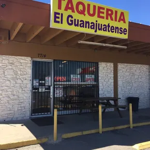 Front of the Restaurant