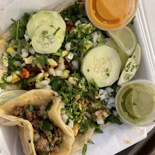 Beef, Chicken, Al Pastor