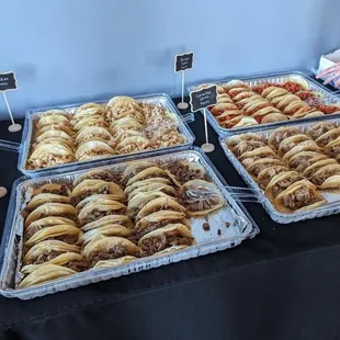 Catering of 100 tacos!! So delicious!