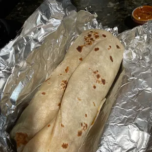 Fajita Burrito- giant