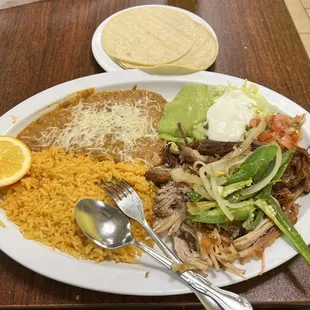 Carnitas Plate