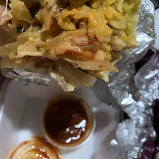 Super Camaron Shrimp Burrito