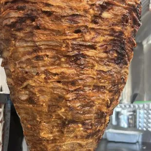 Tacos Alpastor directamente del trompo!