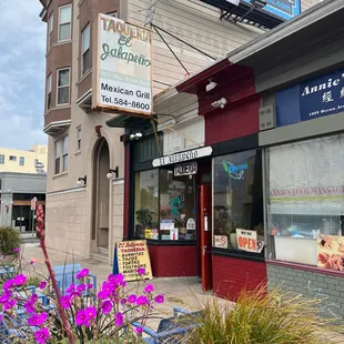 Store front on Ocean Ave and Granada