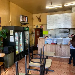 Inside during covid