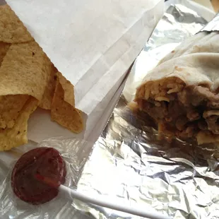 Carne Asada Burrito