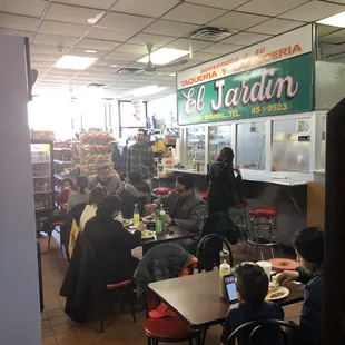 Grocery store taqueria