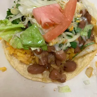 Veggie taco