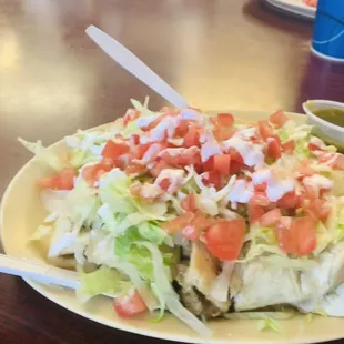 Nice, quesadilla from the taqueria!