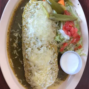 Carne Asada Wet Burrito