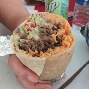Chorizo Super Burrito