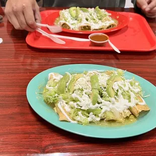Enchiladas Verdes!
