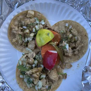 Chicken tacos