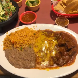 Plato Tex Mex..... Excellent choice